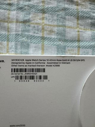 Apple Watch 10 42mm Nuevo a estrenar