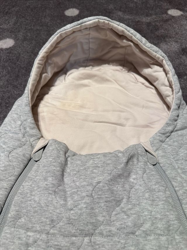 Saco Bugaboo Bebé Capazo Gris