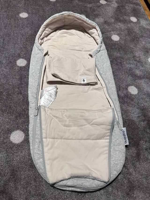 Saco Bugaboo Bebé Capazo Gris