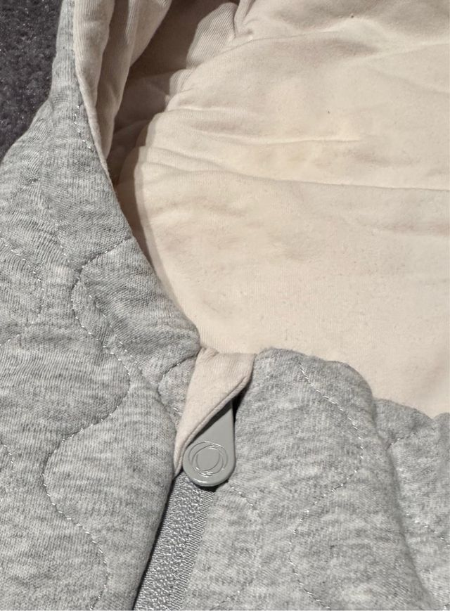 Saco Bugaboo Bebé Capazo Gris