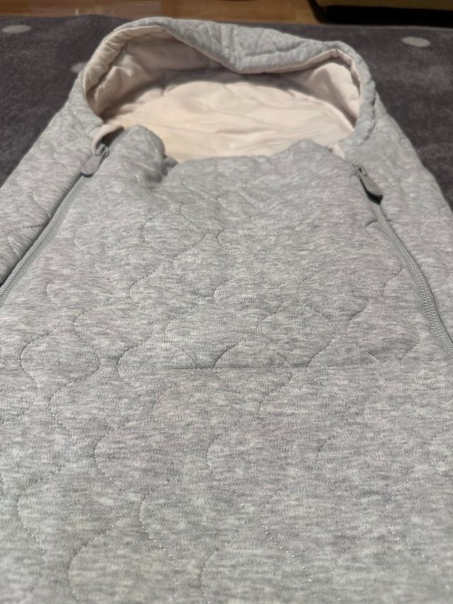 Saco Bugaboo Bebé Capazo Gris
