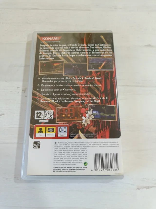Castlevania: The Dracula X Chronicles PSP