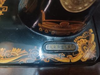 Máquina de coser Singer antigua 1897