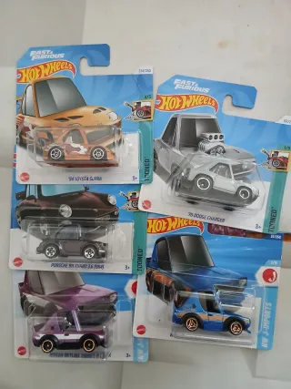 Hot Wheels Fast & Furious Tooned 5 autos