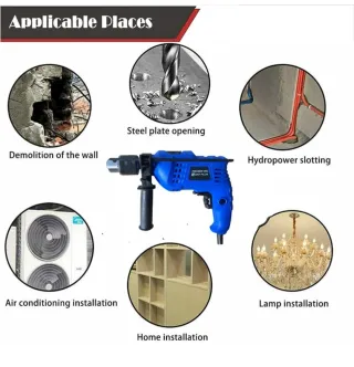 Taladro Percutor 850W 220/240V