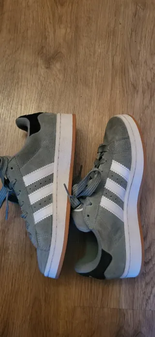 Adidas Campus Gris/Blanco