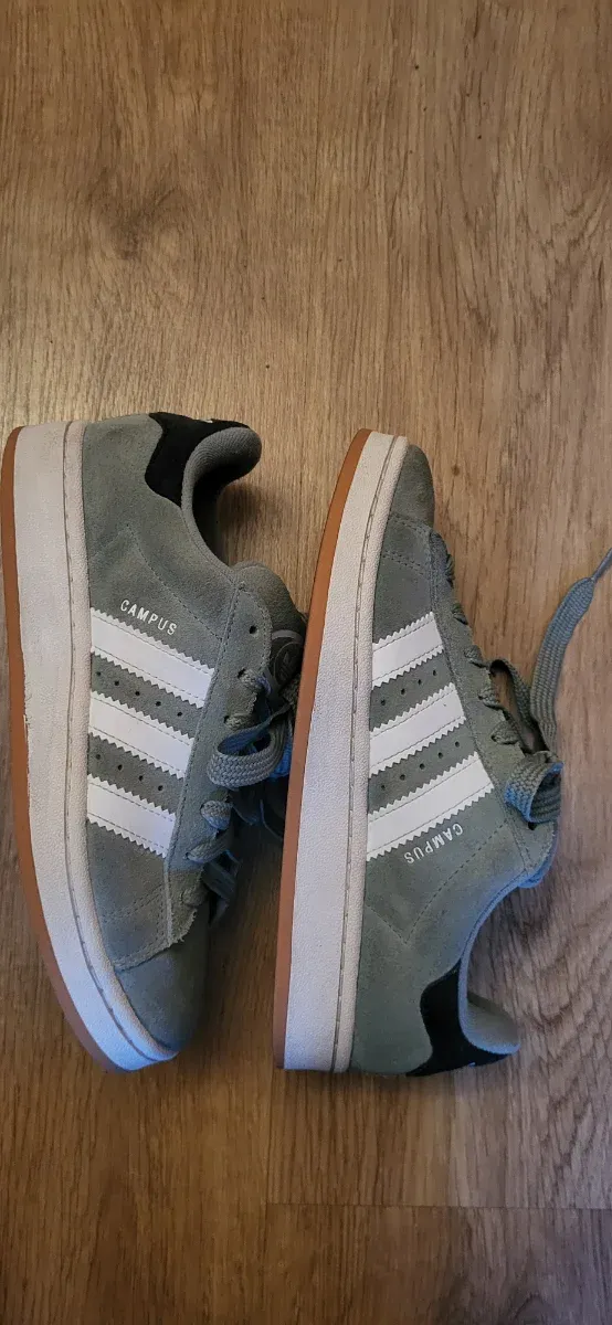 Adidas Campus Gris/Blanco