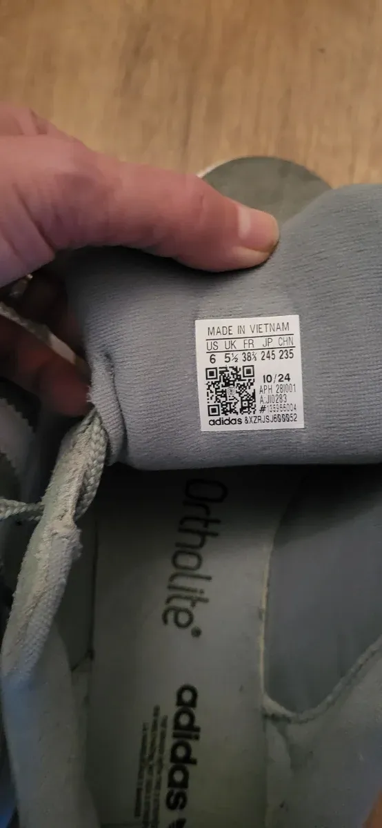 Adidas Campus Gris/Blanco