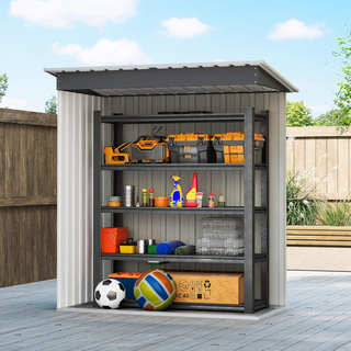 Casetta da Giardino Porta Utensili in Lamiera di A