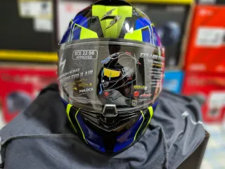 Casco Scorpion Exo-R1 Evo II Air Intensio Azul