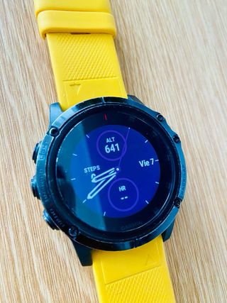 Garmin Fenix 5X Plus + correas extra y cable orig.