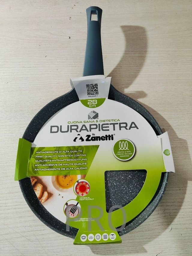 Crepera de aluminio de 28 cm - Zanetti