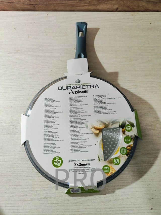 Crepera de aluminio de 28 cm - Zanetti