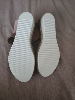 Sandalias rosas mujer