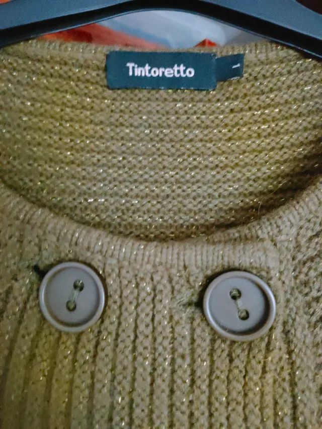 Chaqueta Tintoretto verde y dorada