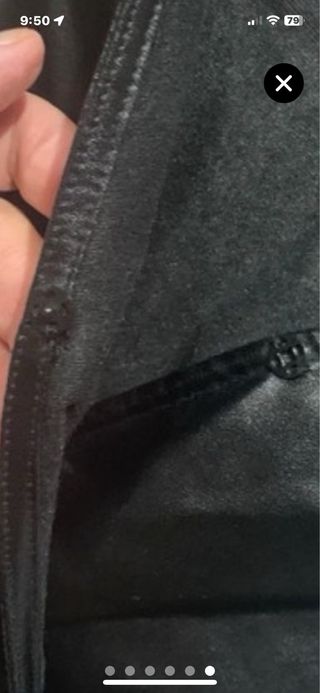 Fiesta Vestido elegante cebra y polipiel talla 44