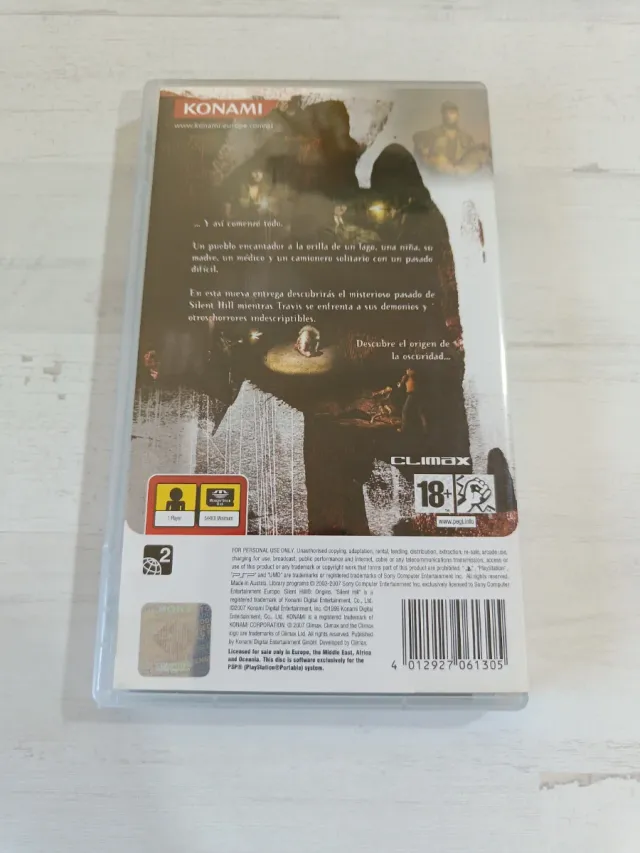 Silent Hill Origins PSP 🇪🇦