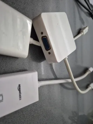 3 x Adaptador Mini DisplayPort HDMI VGA DVI