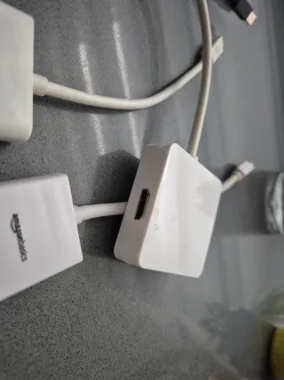 3 x Adaptador Mini DisplayPort HDMI VGA DVI