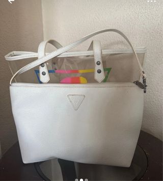 Bolso Guess Transparente Multicolor