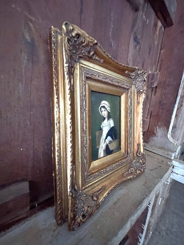 dos oleos sobre tableta inicios SXX