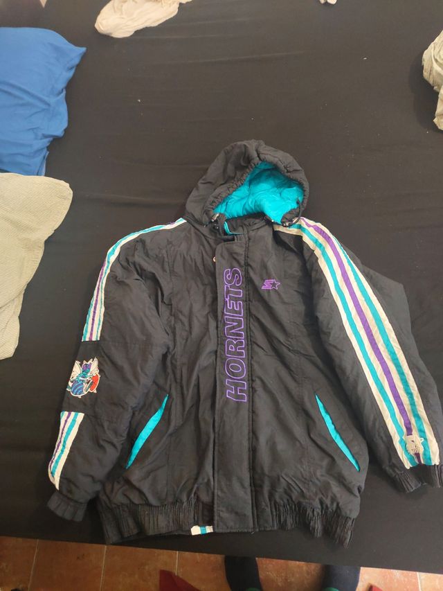 Chaqueta Starter Hornets NBA Vintage