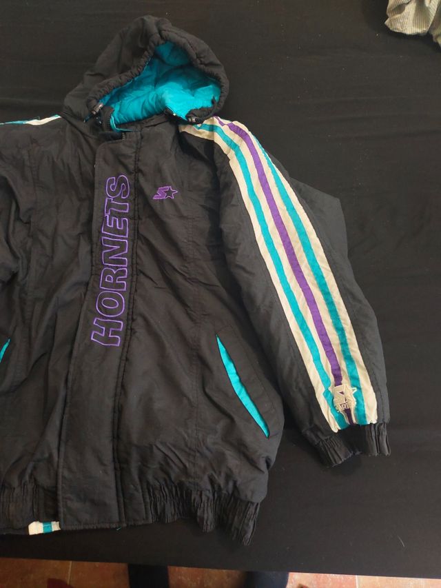 Chaqueta Starter Hornets NBA Vintage