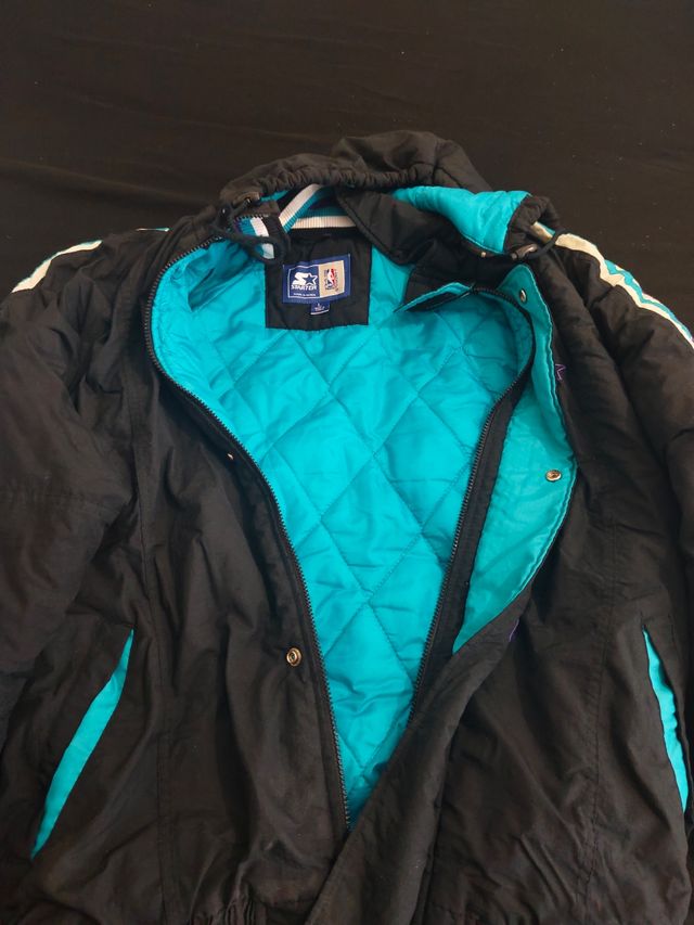 Chaqueta Starter Hornets NBA Vintage
