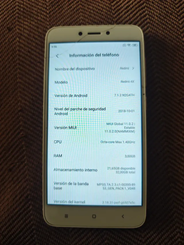 Xiaomi Redmi 4X Blanco 32GB