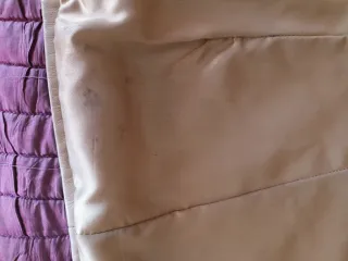 Chaqueta de piel ORPELL beige mujer