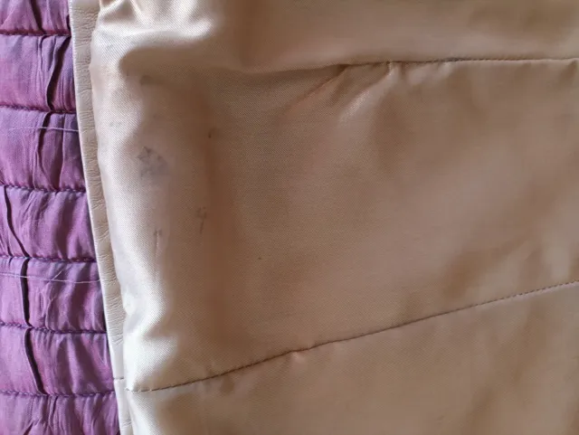 Chaqueta de piel ORPELL beige mujer