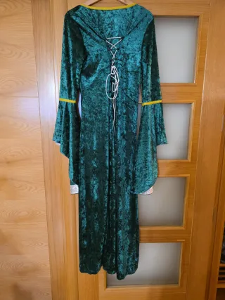 Vestido Princesa Medieval. Renacentista. Talla S.