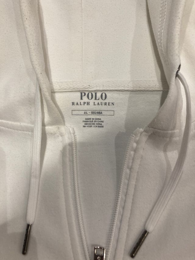 Sudadera Polo Ralph Lauren Blanca