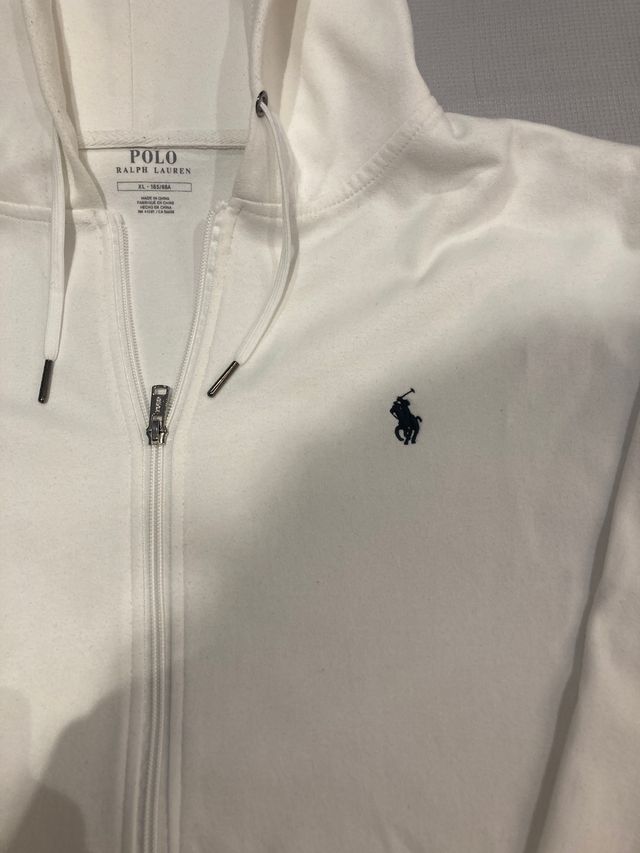 Sudadera Polo Ralph Lauren Blanca