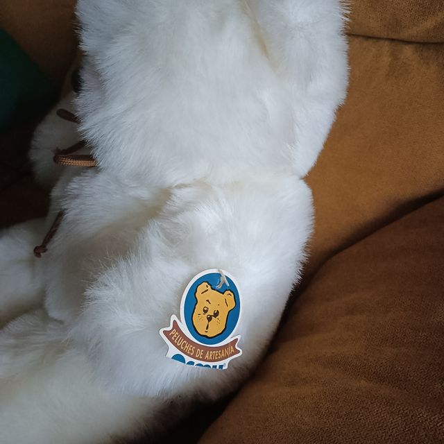 Osito de peluche blanco