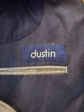 Americana de caballero azul