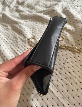 Bolso Moschino Negro y Dorado