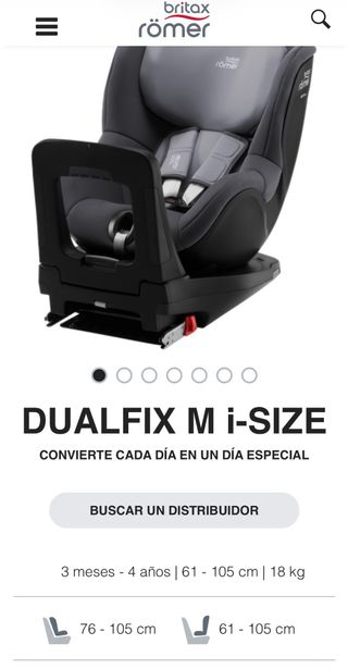 Silla coche Britax Romer Dualfix M i-SIZE