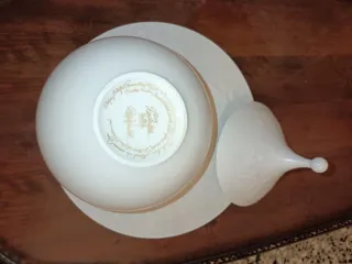 Centro tavola Rosenthal porcellana bianca