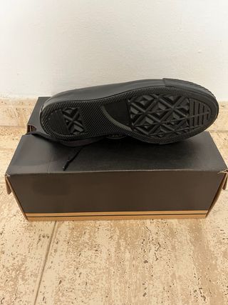 Zapatos Converse Piel Negros Mujer/Hombre