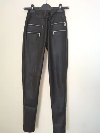 Pantalón efecto piel Valentina Talla XS