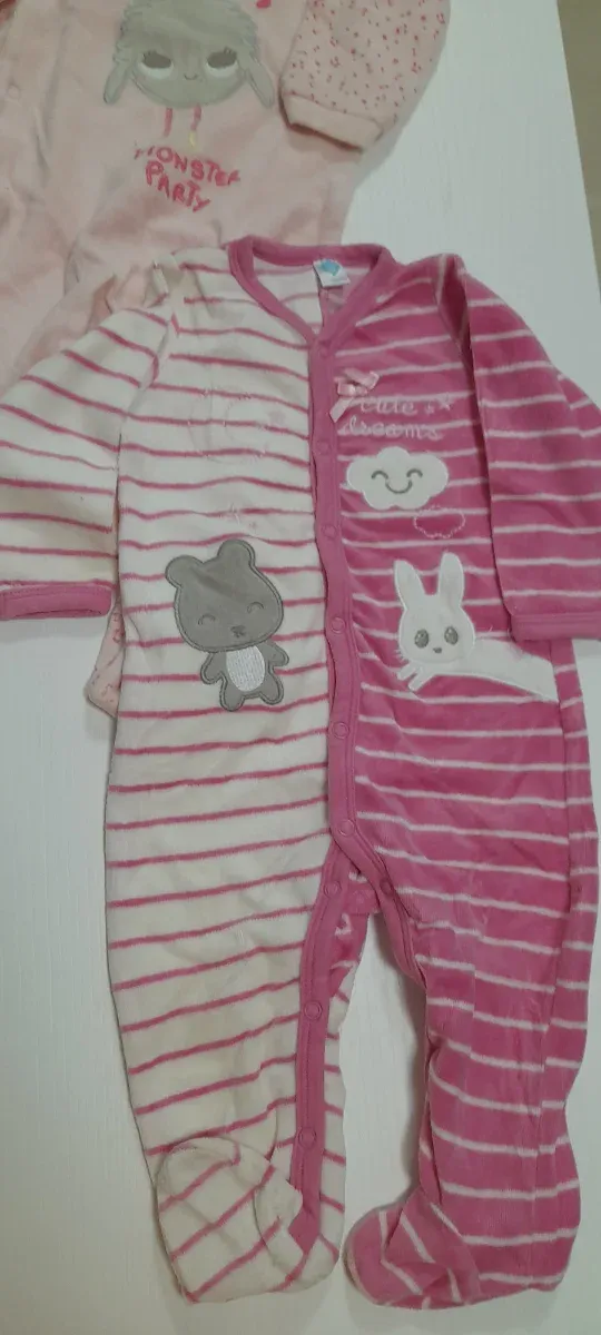 Lote 2 Pijamas Bebé Niña