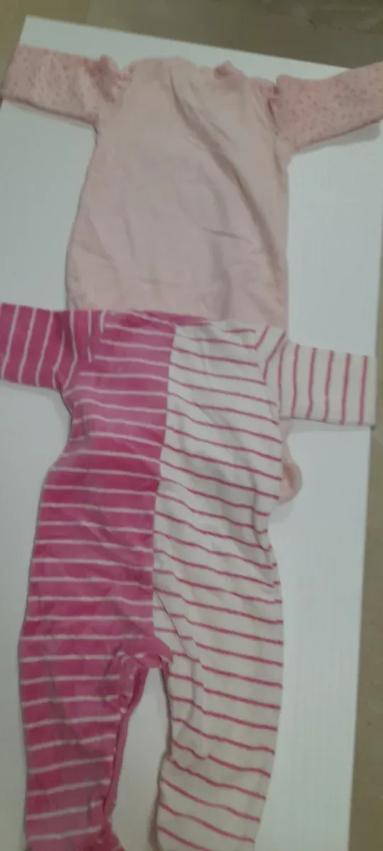 Lote 2 Pijamas Bebé Niña