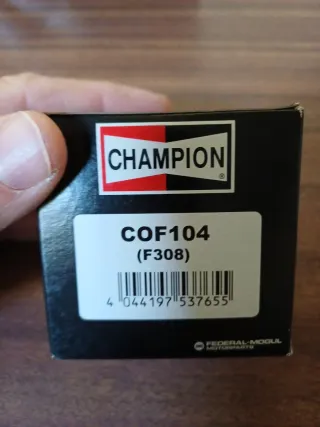 Filtro Olio Champion COF104 (F308) honda