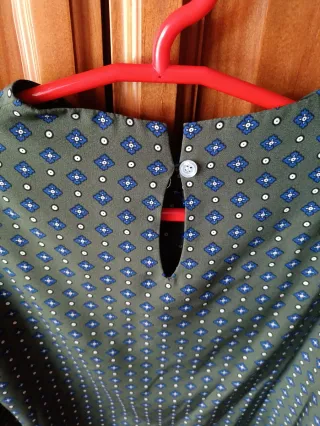 Blusa mujer estampado geométrico