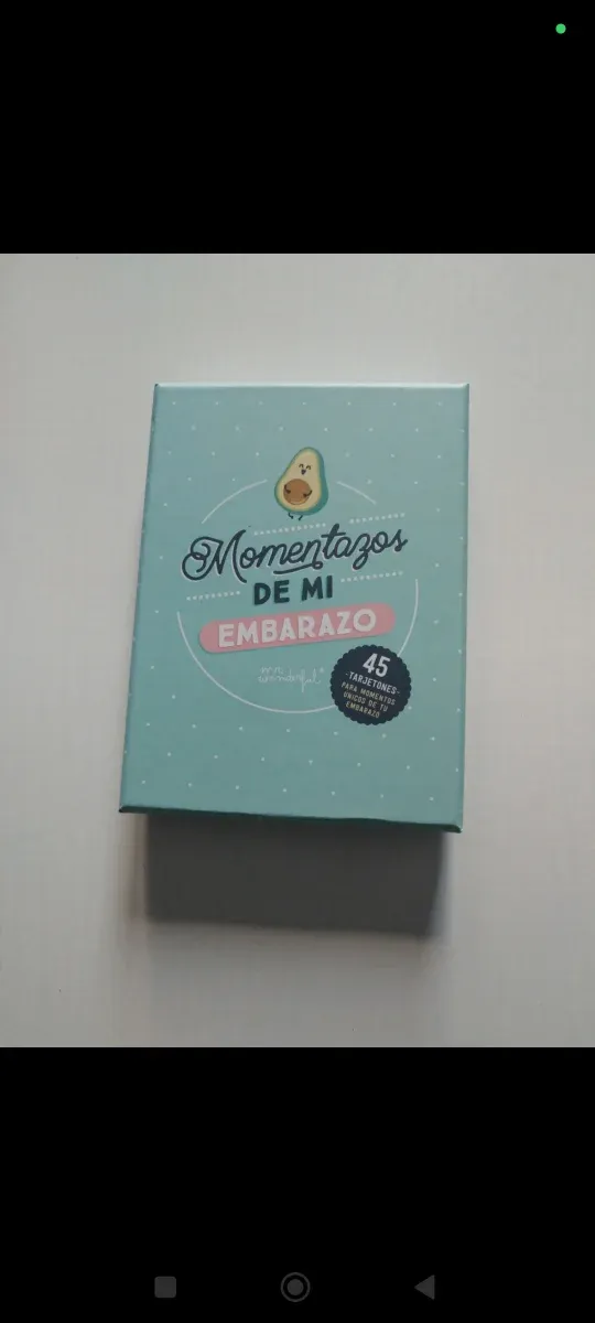 Tarjetones recuerdo embarazo Mr. Wonderful