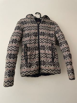 Cazadora estampada invierno