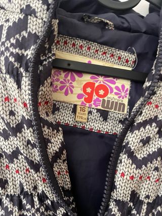 Cazadora estampada invierno