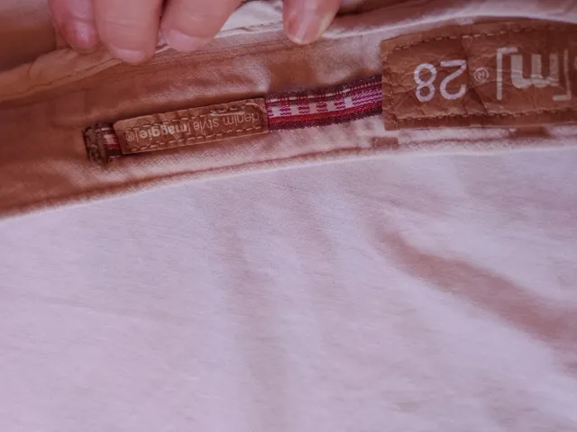 Pantalone casual donna beige