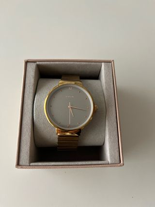 Reloj Parfois Mujer Dorado y Gris